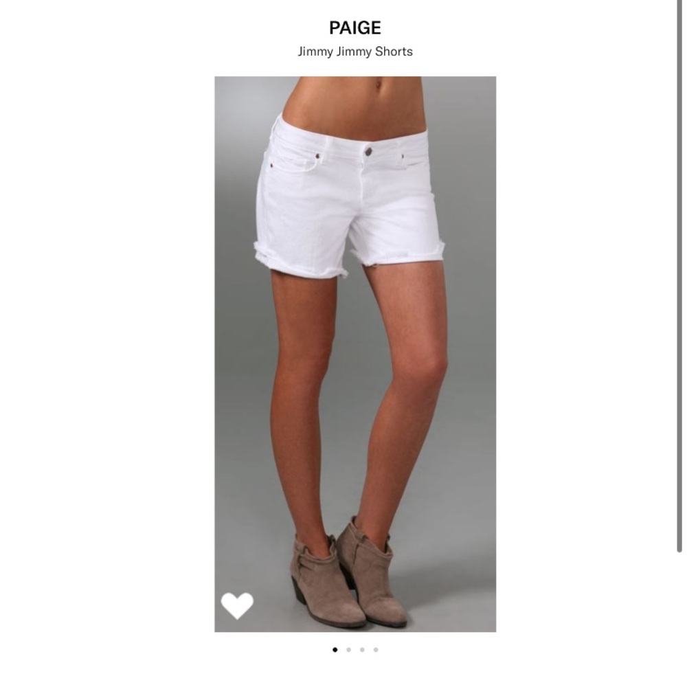 Paige Jimmy Jimmy Denim Shorts